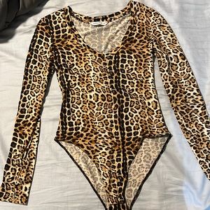 Leopard bodysuit